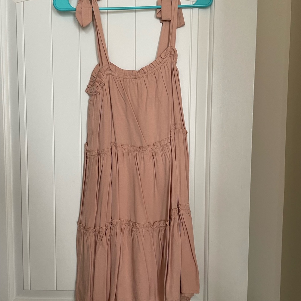 Pink Lily Blush Mini Dress